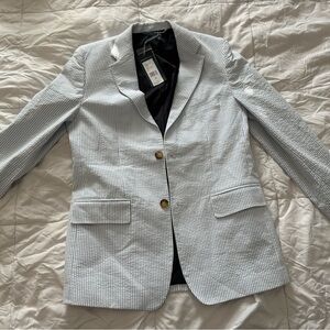 Vineyard Vines striped blazer in the Ocean Breeze color, size 18  NEW WITH TAGS